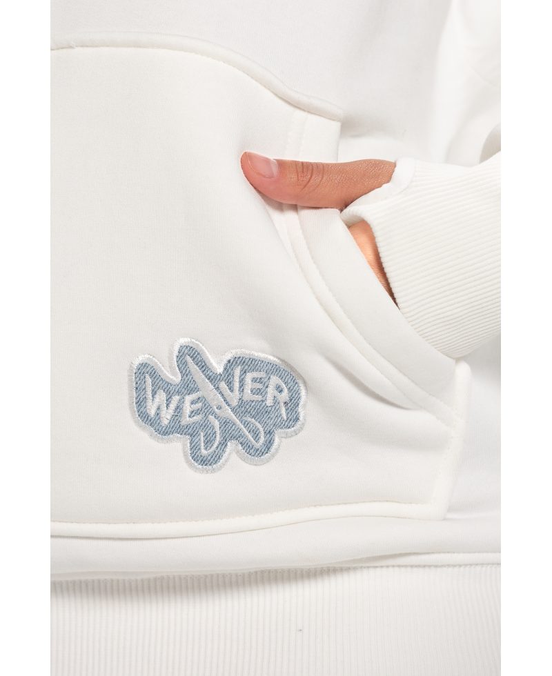 Jeans Hoodie - Off White
