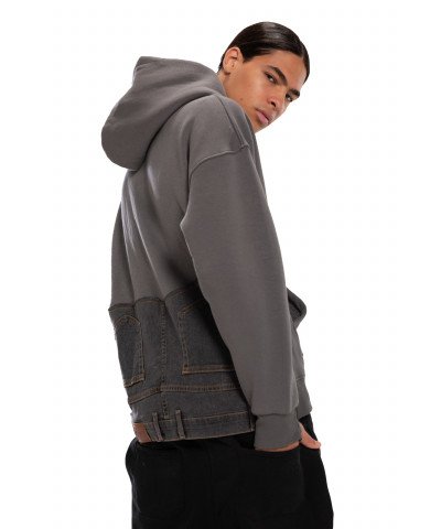 Jeans Hoodie - Gray