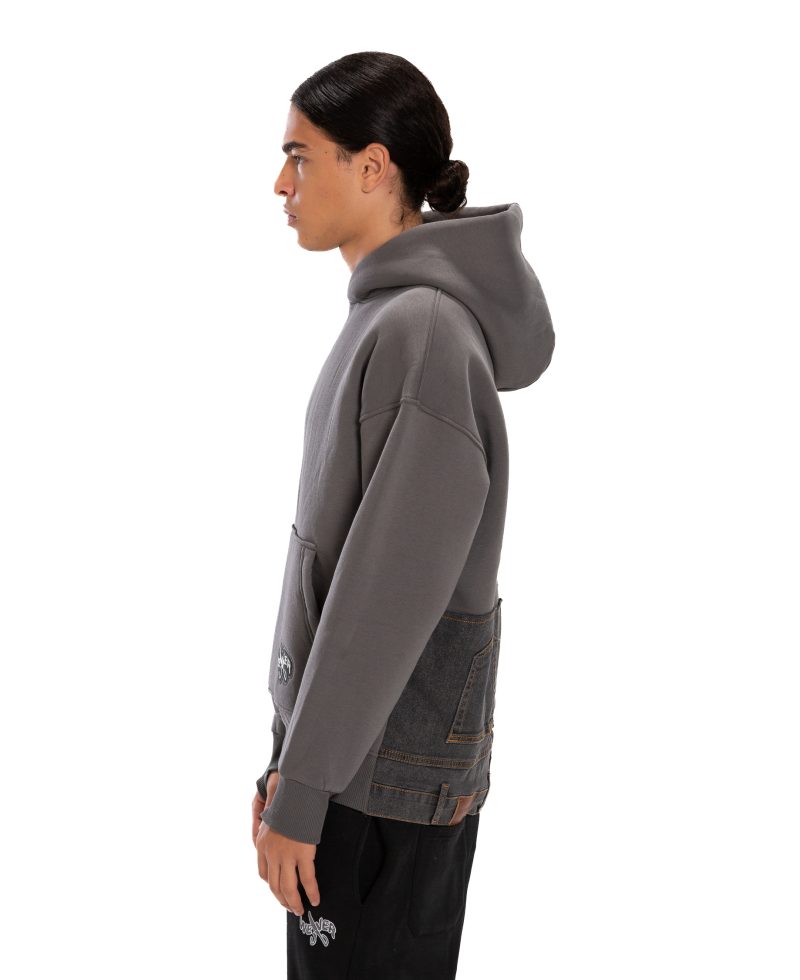 Jeans Hoodie - Gray