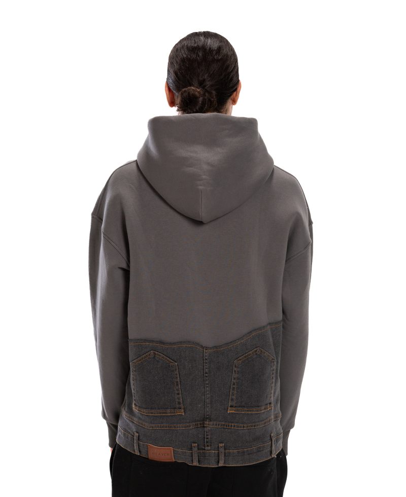 Jeans Hoodie - Gray