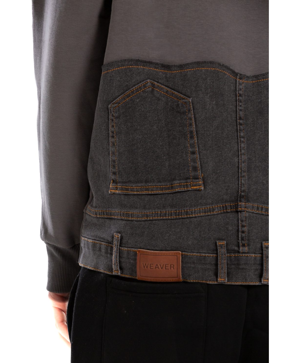 Jeans Hoodie - Gray