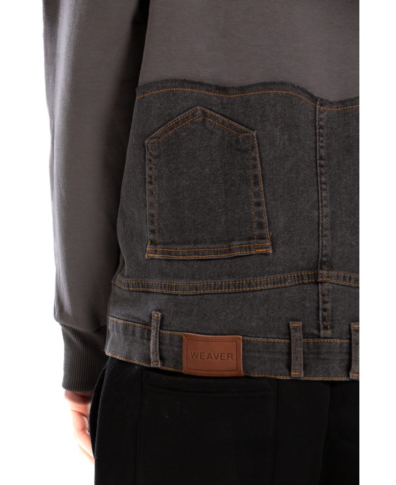 Jeans Hoodie - Gray