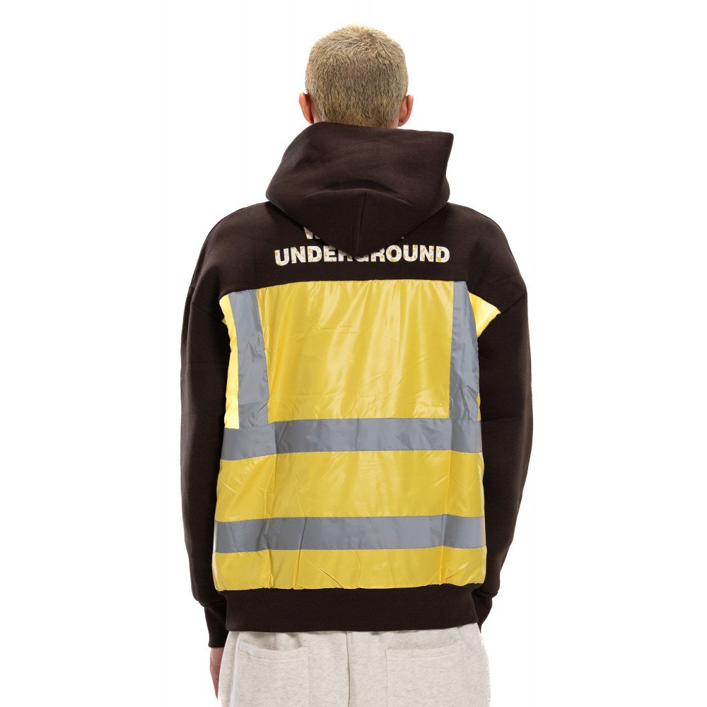 Underground Brown/Yellow Hoodie
