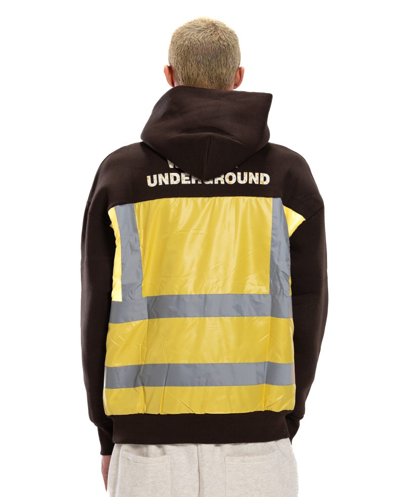 Underground Brown/Yellow Hoodie