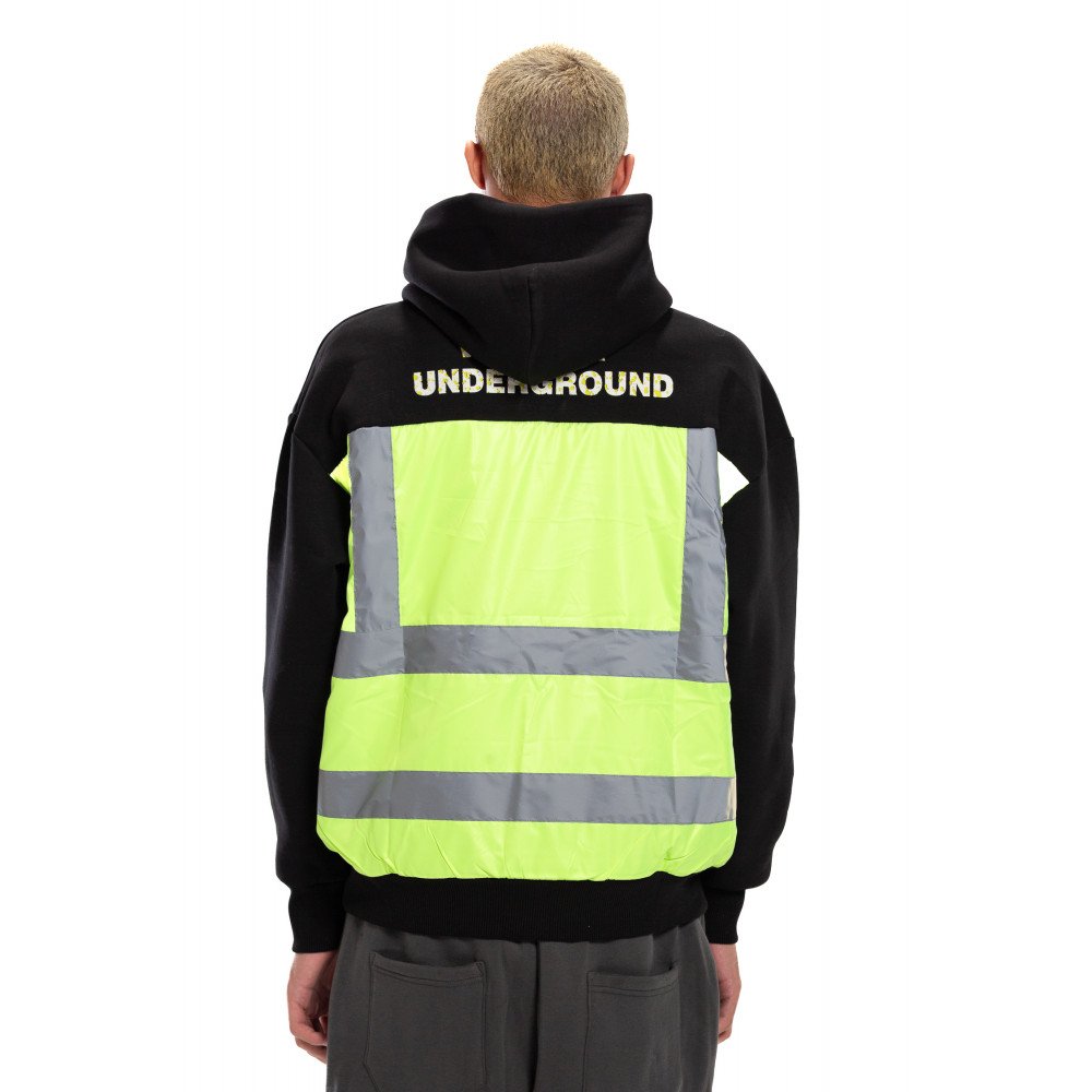 Underground Black /Neon Hoodie
