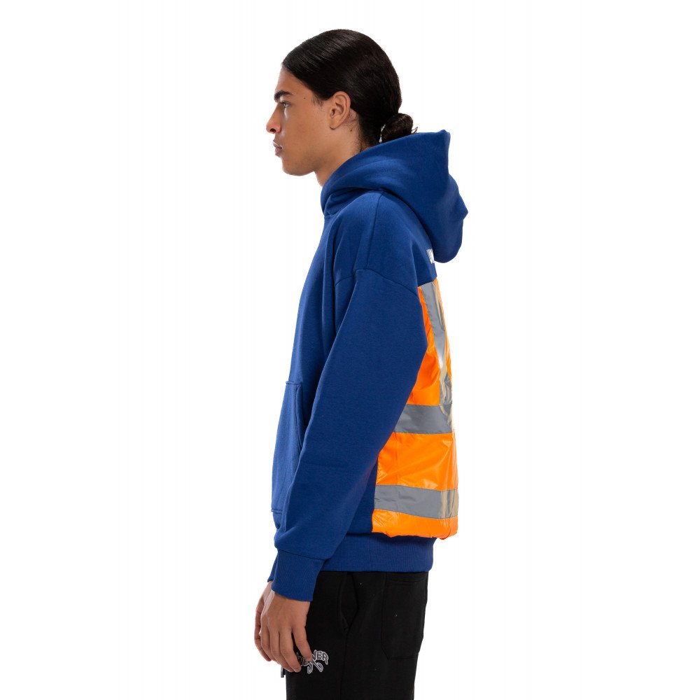 Underground Blue /Orang Hoodie