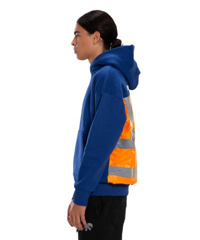 Underground Blue /Orang Hoodie