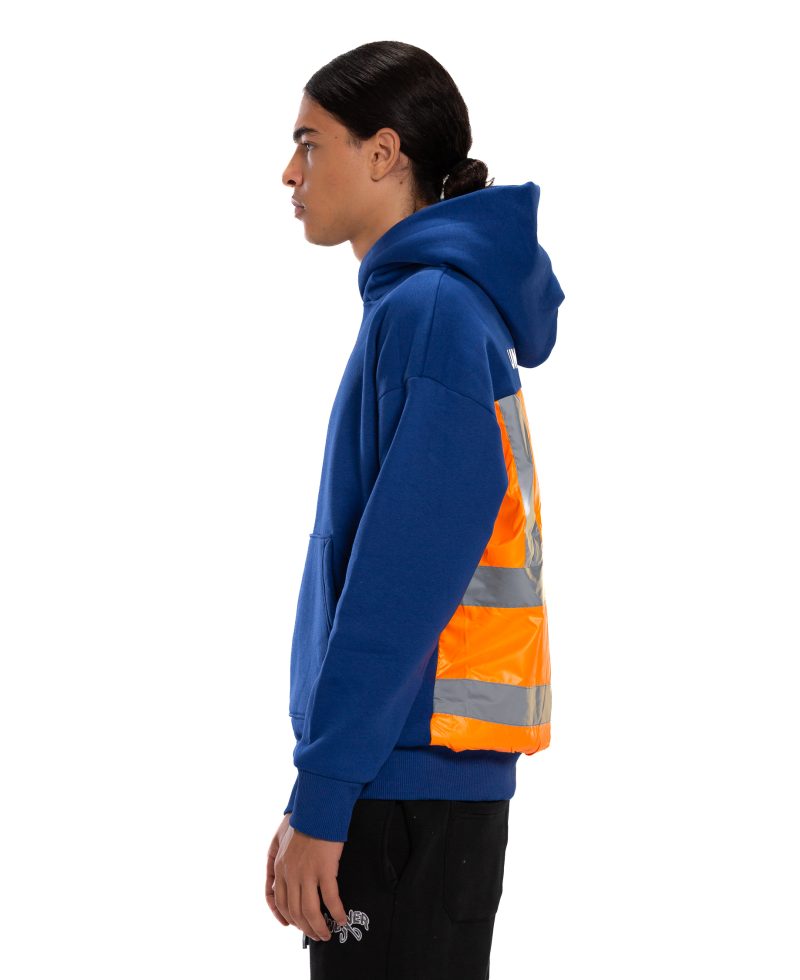 Underground Blue /Orang Hoodie