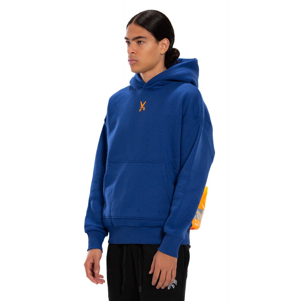 Underground Blue /Orang Hoodie