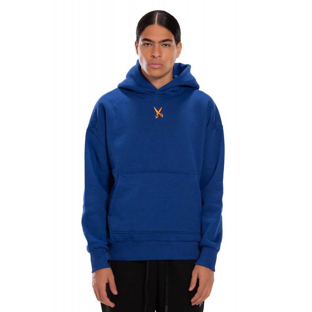 Underground Blue /Orang Hoodie
