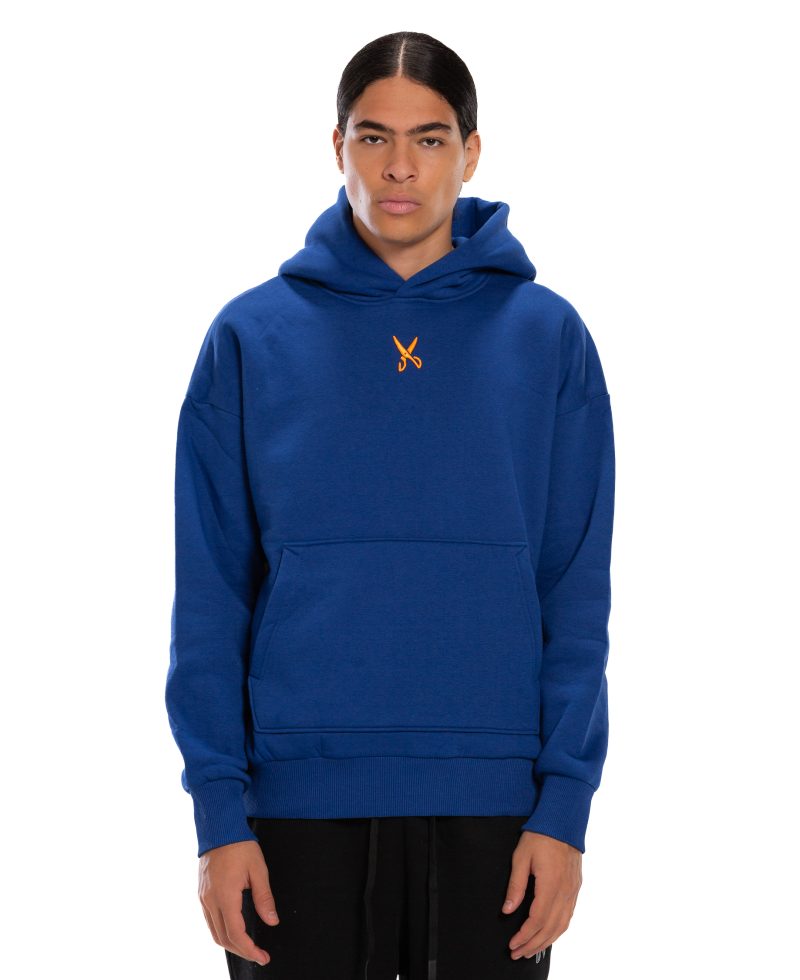 Underground Blue /Orang Hoodie