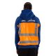 Underground Blue /Orang Hoodie
