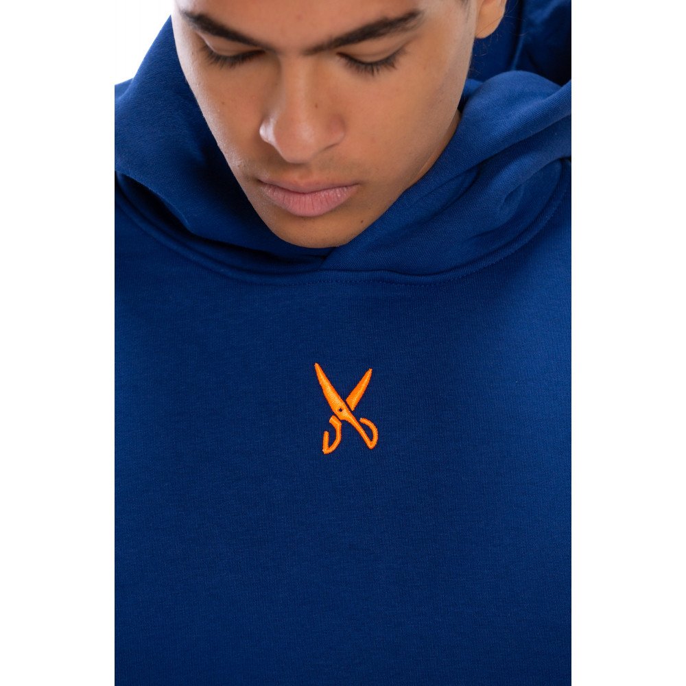 Underground Blue /Orang Hoodie