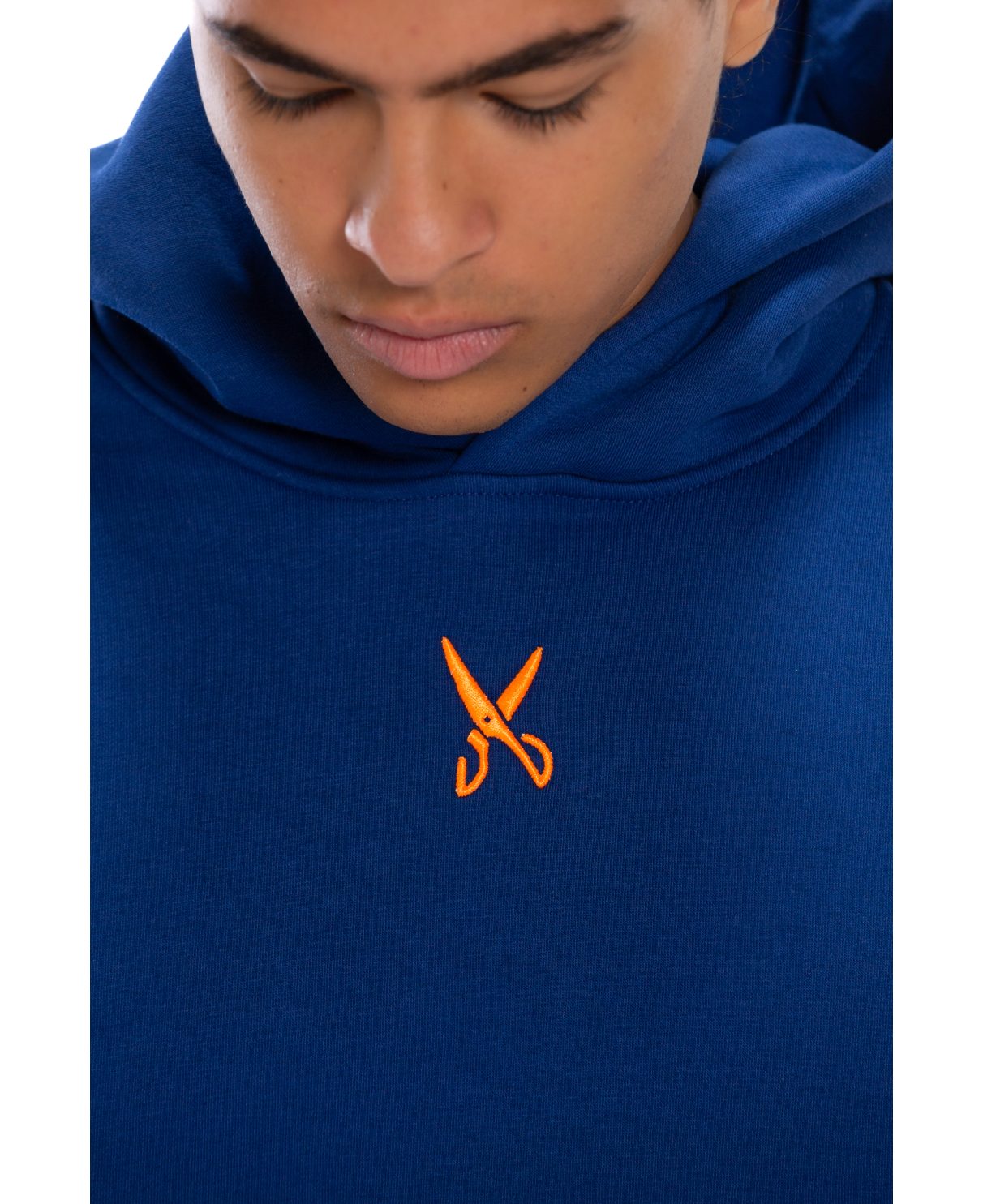 Underground Blue /Orang Hoodie
