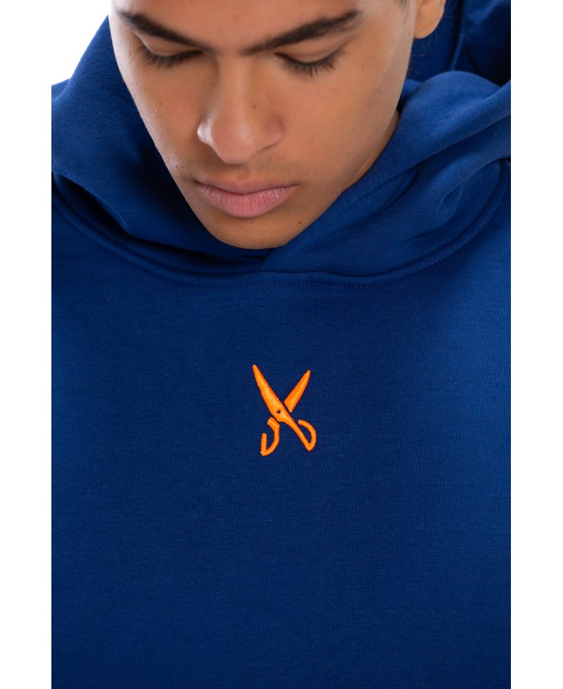 Underground Blue /Orang Hoodie