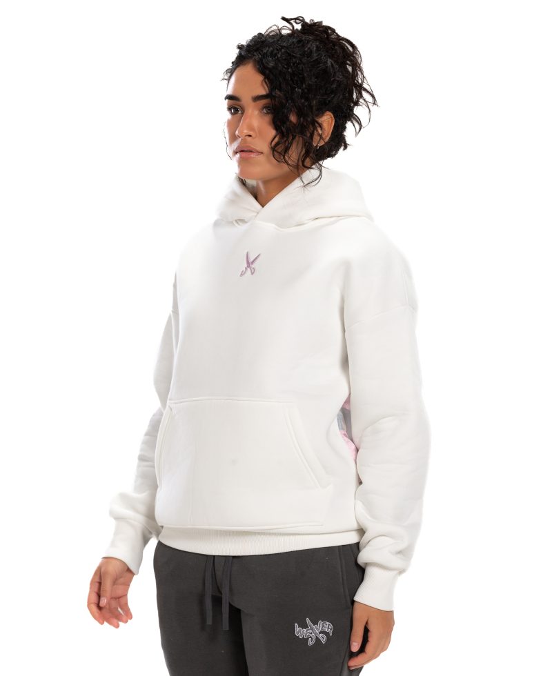 Underground Off White/Pink Hoodie