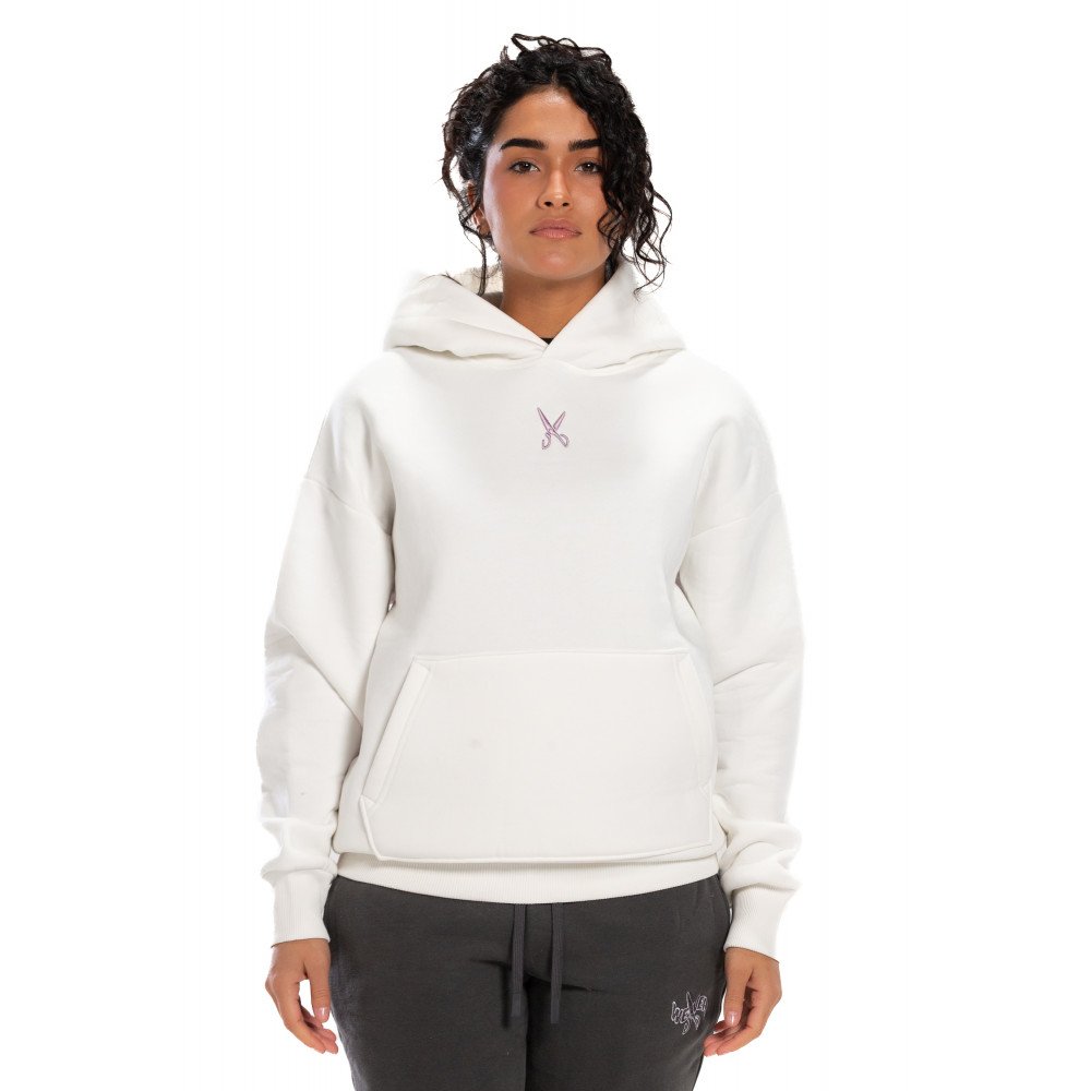 Underground Off White/Pink Hoodie