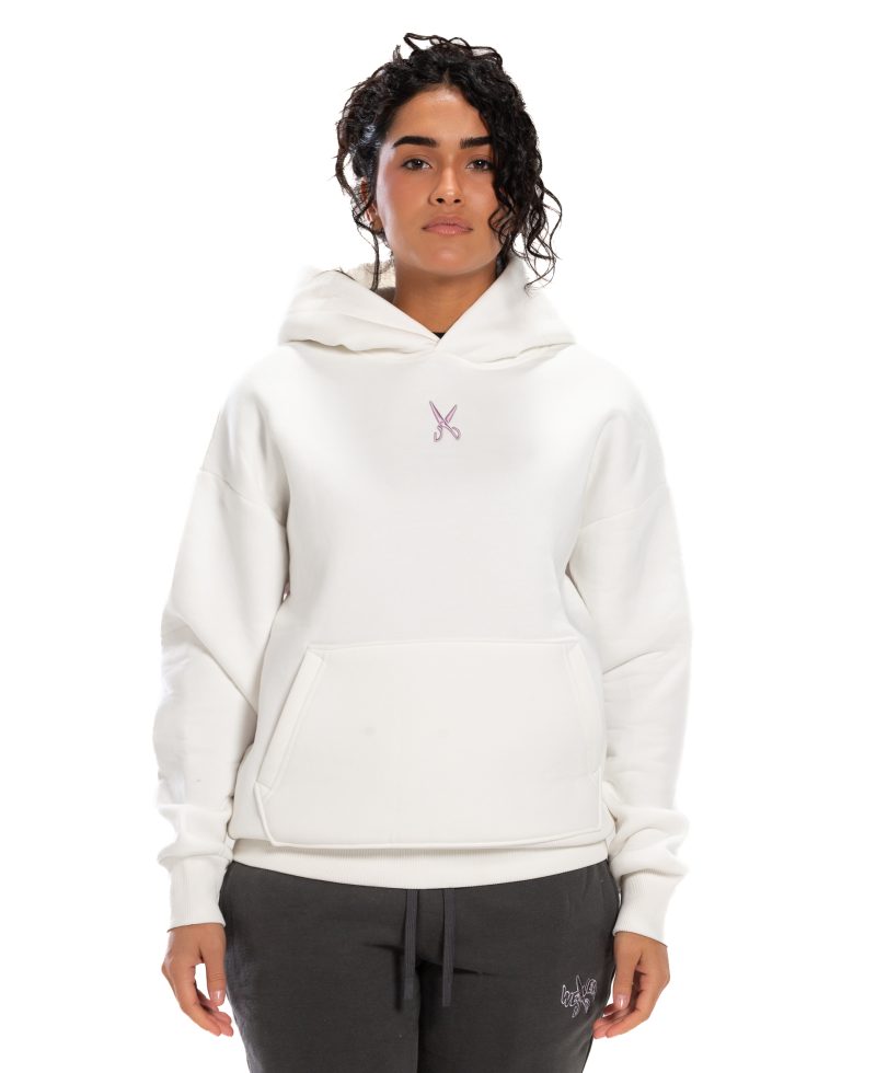 Underground Off White/Pink Hoodie