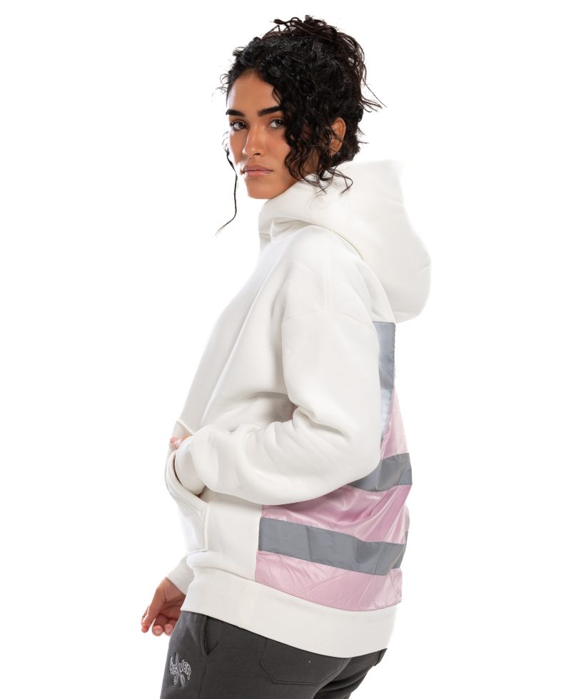 Underground Off White/Pink Hoodie
