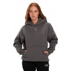 Underground Gray/ purple Hoodie