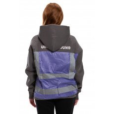 Underground Gray/ purple Hoodie