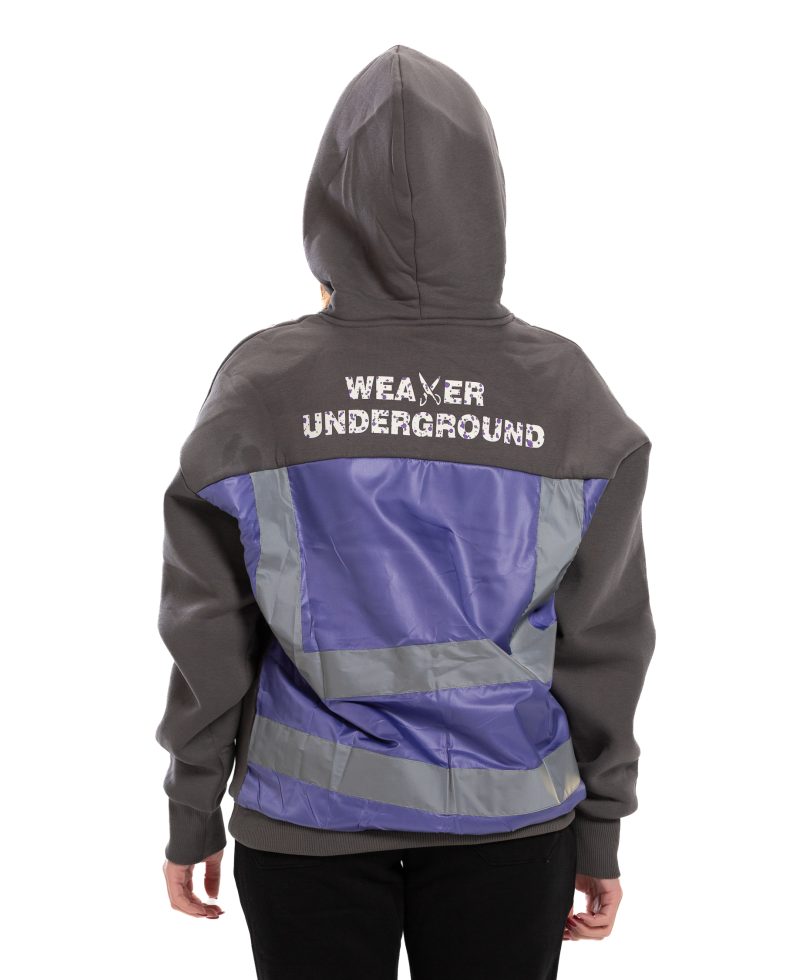 Underground Gray/ purple Hoodie
