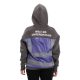 Underground Gray/ purple Hoodie