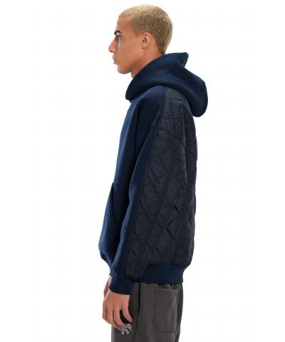 Hoodie Jacket Oversize - Navy Blue