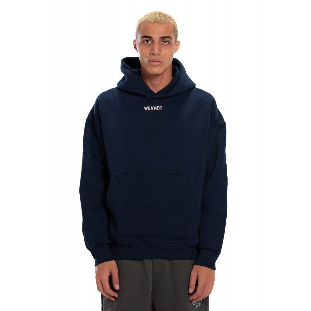 Hoodie Jacket Oversize - Navy Blue