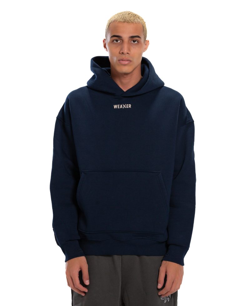 Hoodie Jacket Oversize - Navy Blue