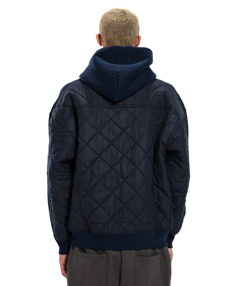 Hoodie Jacket Oversize - Navy Blue