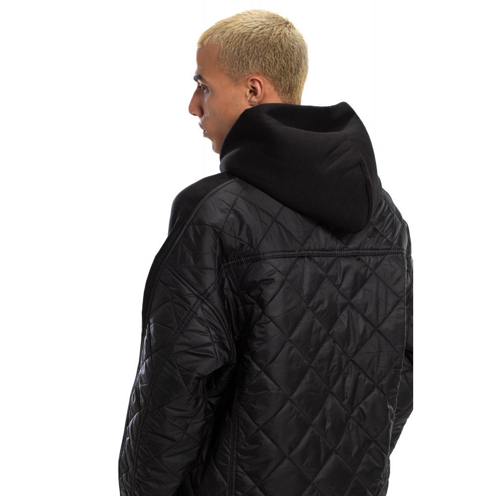 Hoodie Jacket Oversize - Black