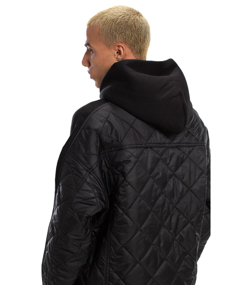 Hoodie Jacket Oversize - Black