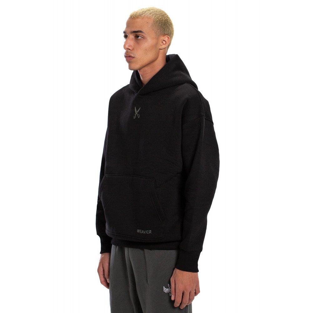 Hoodie Jacket Oversize - Black