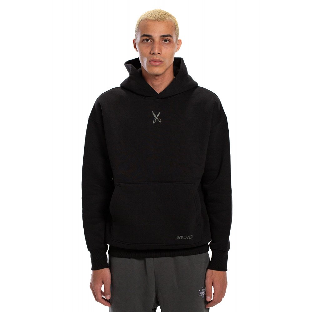 Hoodie Jacket Oversize - Black