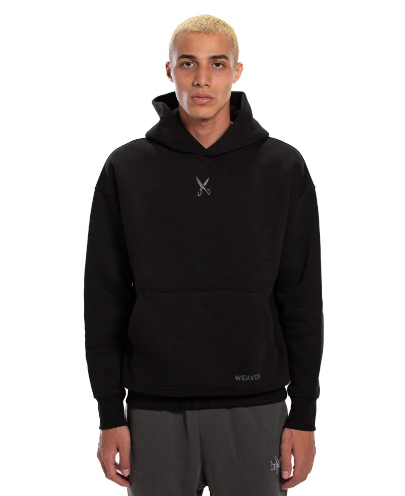 Hoodie Jacket Oversize - Black