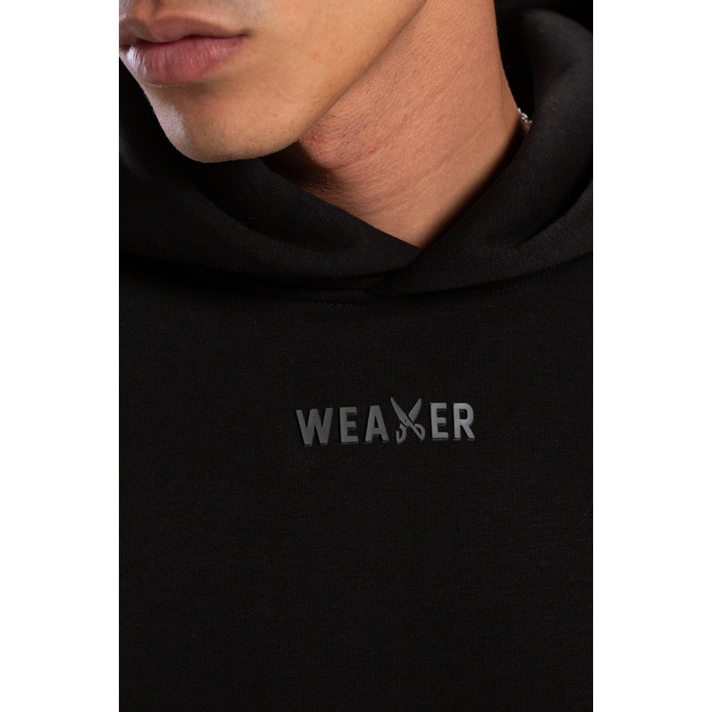 Hoodie Jacket Oversize - Black