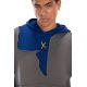 Hoodie Oversize - Gray/ Blue 23