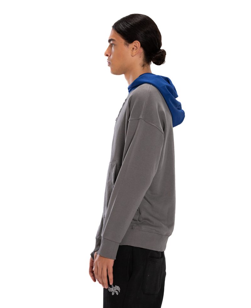 Hoodie Oversize - Gray/ Blue 23 Hoodie Oversize - Gray/ Blue 23
