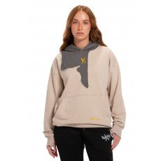 23Hoodie Oversize - Paige/ Gray