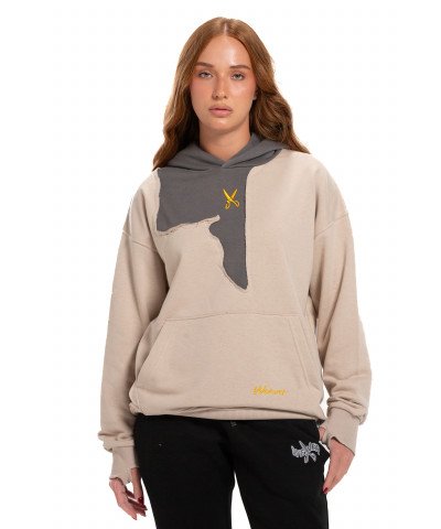 23Hoodie Oversize - Paige/ Gray