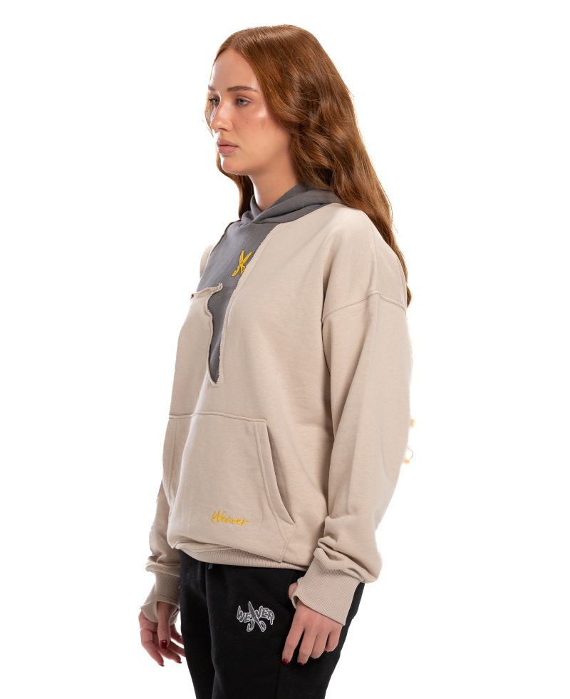 23Hoodie Oversize - Paige/ Gray