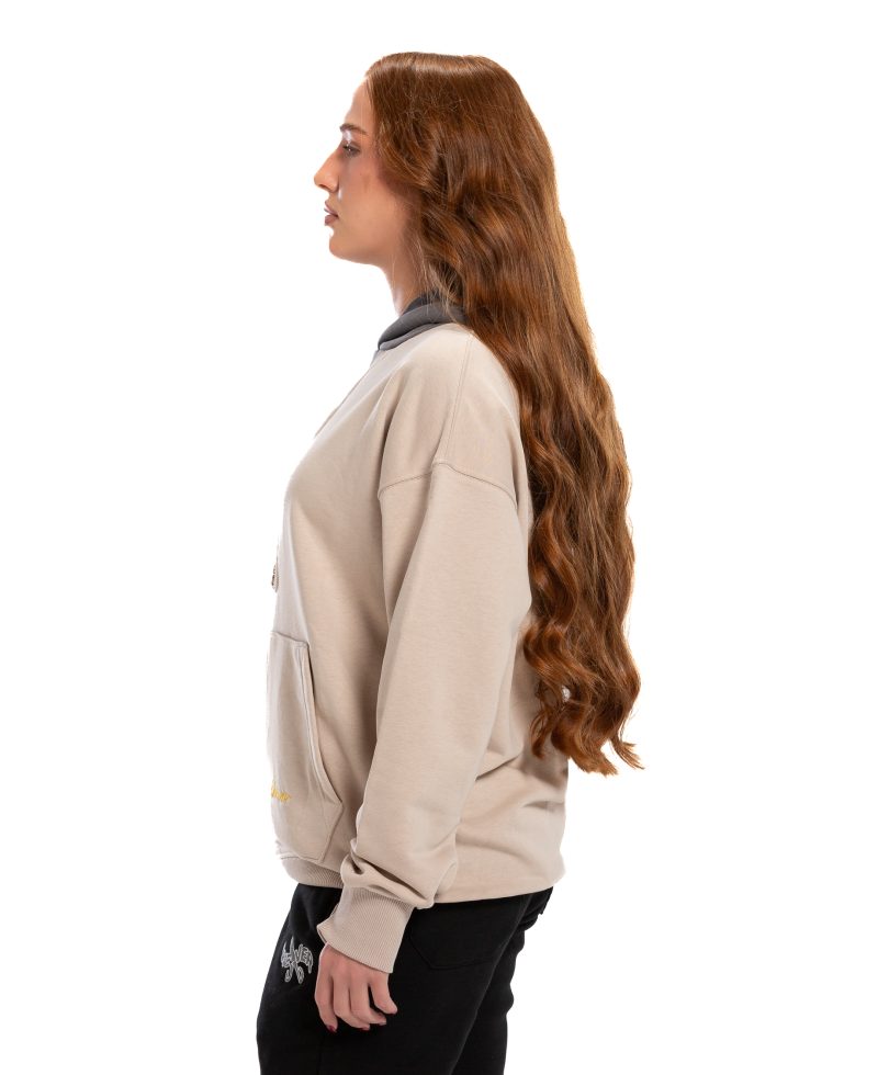 23Hoodie Oversize - Paige/ Gray