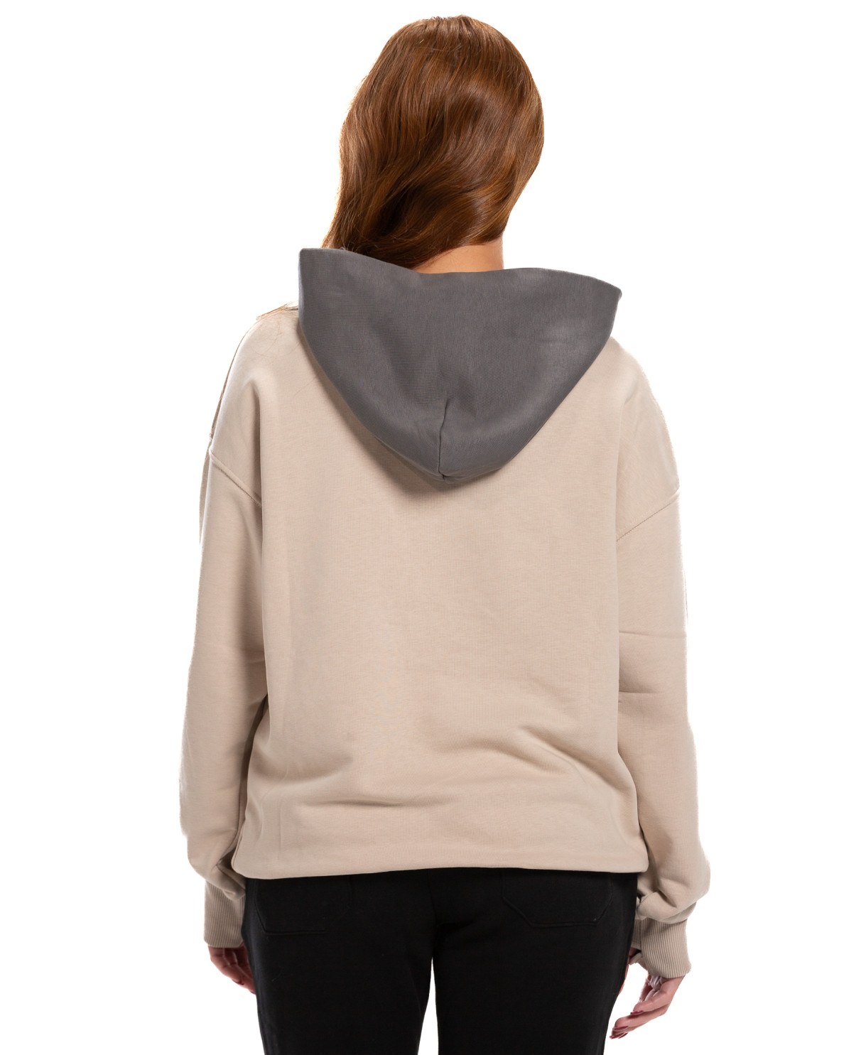 23Hoodie Oversize - Paige/ Gray