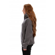 Hoodie Oversize Zigzag - Gray