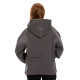 Hoodie Oversize Zigzag - Gray