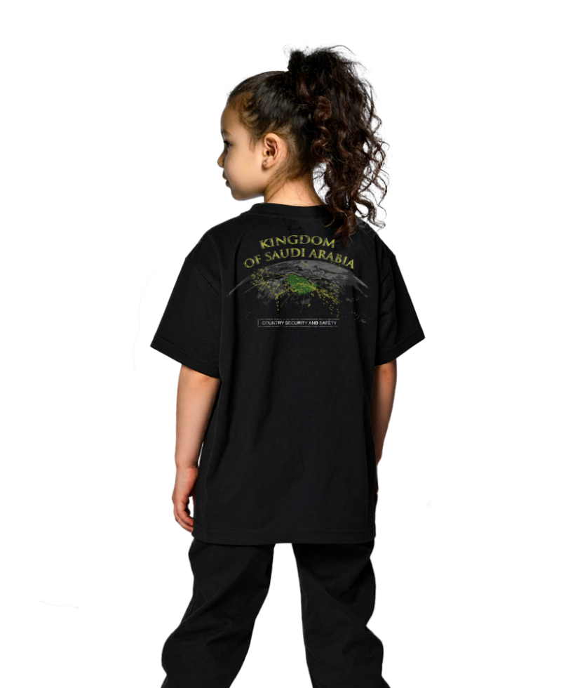Kids’ Black National Day T-shirt 2025