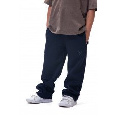 Kids Pants zigzag logo - Navy Blue
