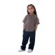 Kids Pants zigzag logo - Navy Blue