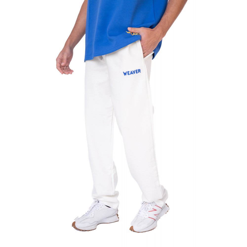 Cotton trousers-Off white